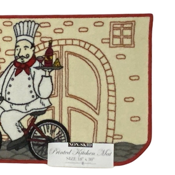 Better Home Chef Bistro Mat Printed Rug Machine Wash Rectangle 18”X30” NEW - Picture 9 of 14